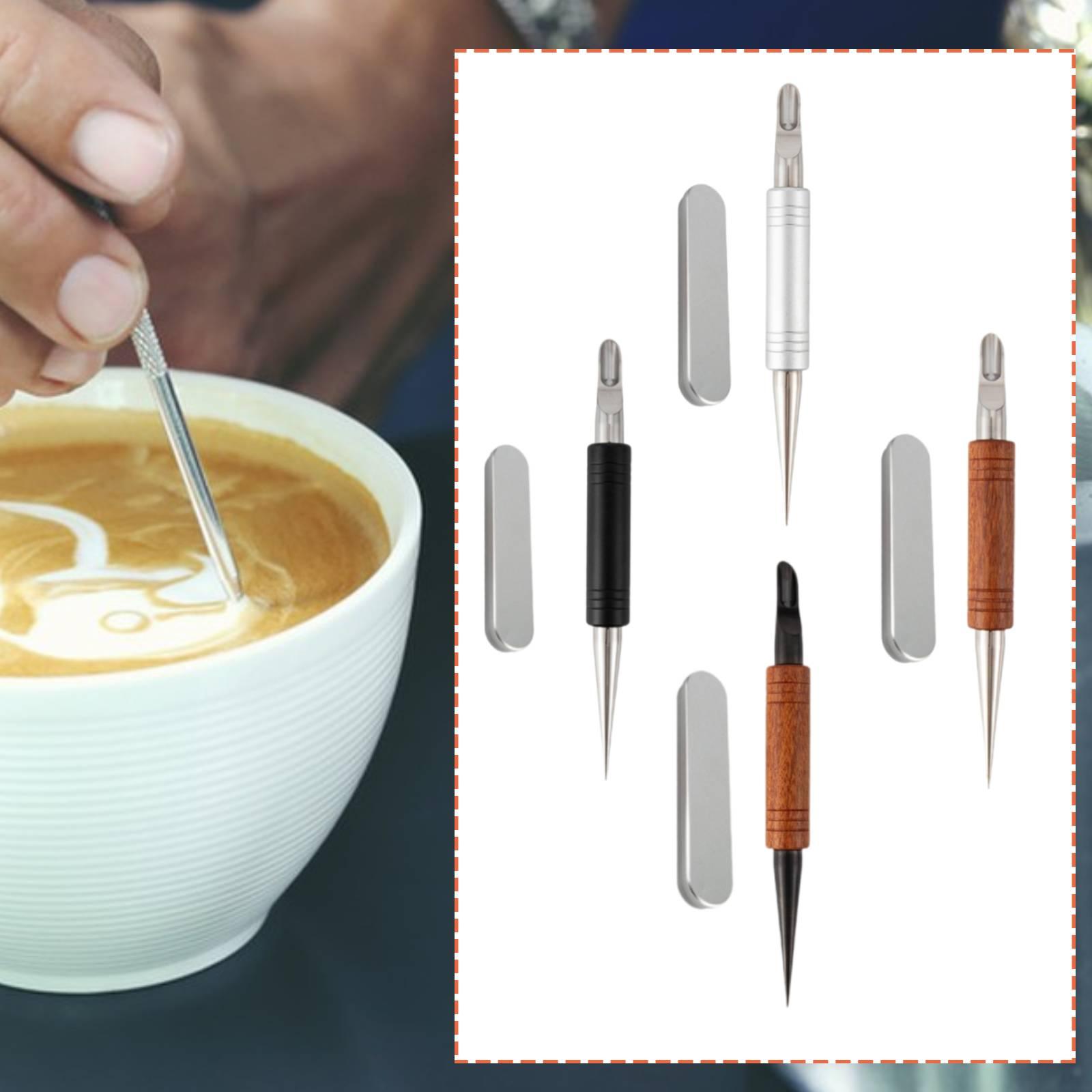 Coffee Equipment Drawing - Pióro do latte art, narzędzie do
