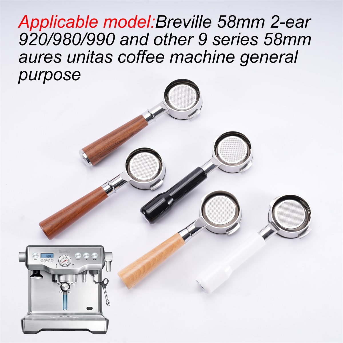 Naked Portafilter Bottomless - 58mm bezdenny filtr do kawy Breville