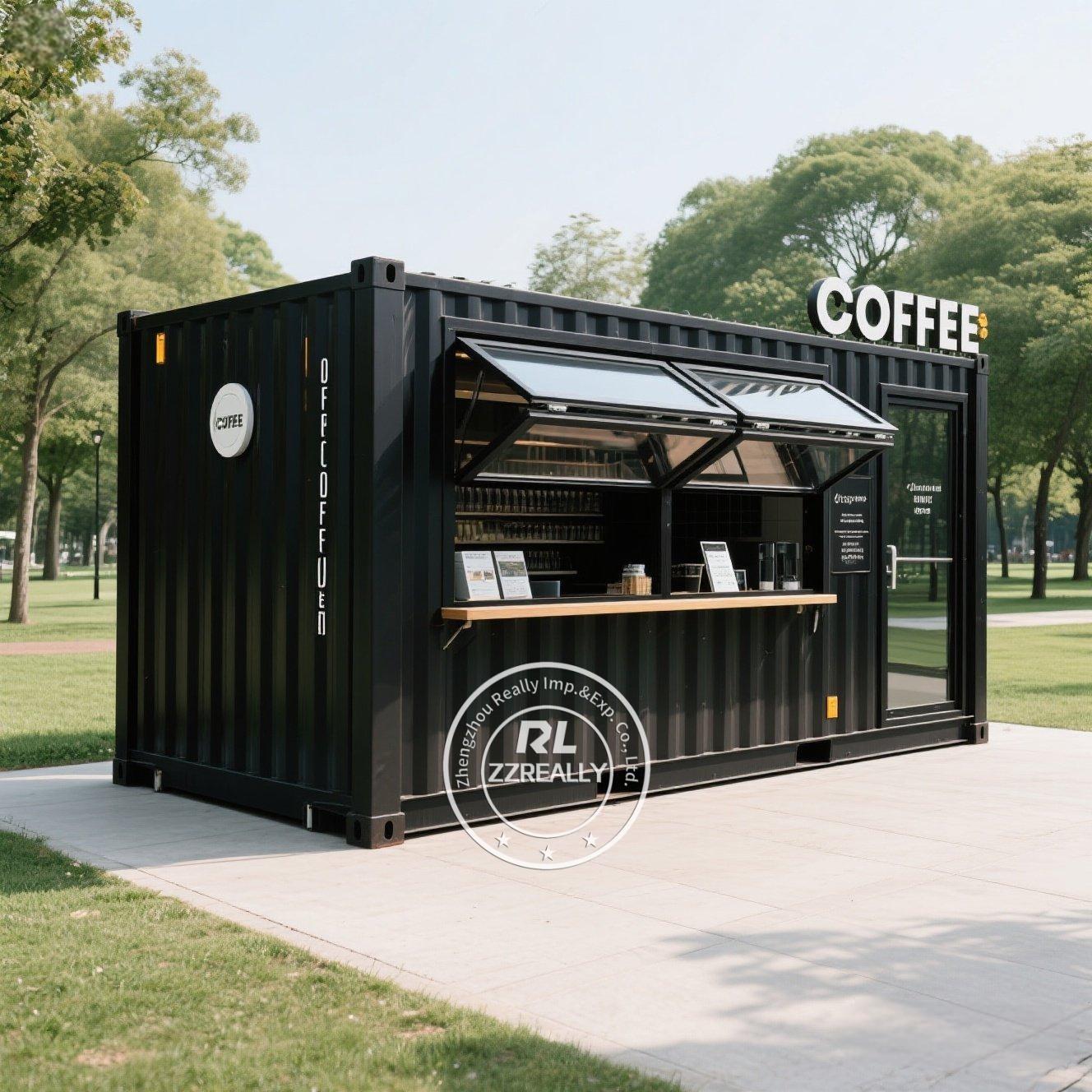 Coffee Equipment Store - Kawiarnia w kontenerze z w pełni