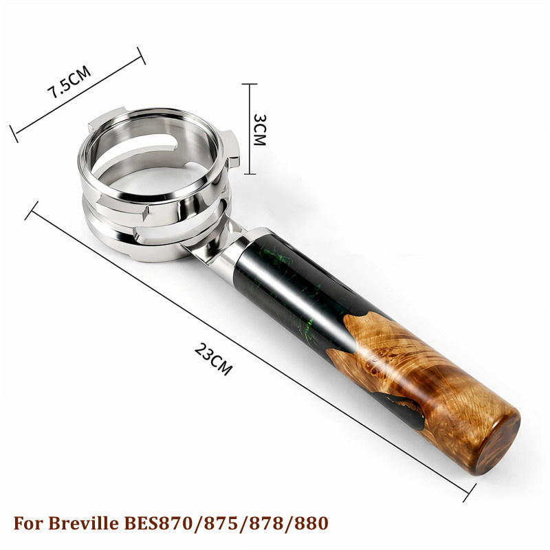 Portafilter bez dna ze stali n – Naked Portafilter Bottomless recenzja i cena