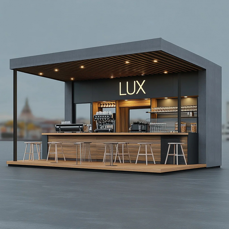 Projekt baru kawiarnianego 3D  – Coffee Equipment Store recenzja i cena