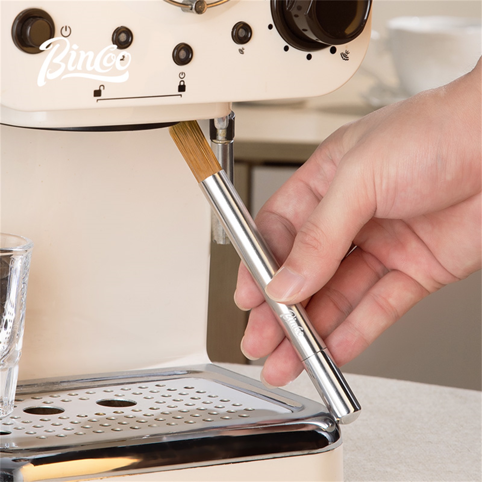 Szczotka do kawy Bincoo, narzę – Coffee Equipment Cleaning Powder recenzja i cena