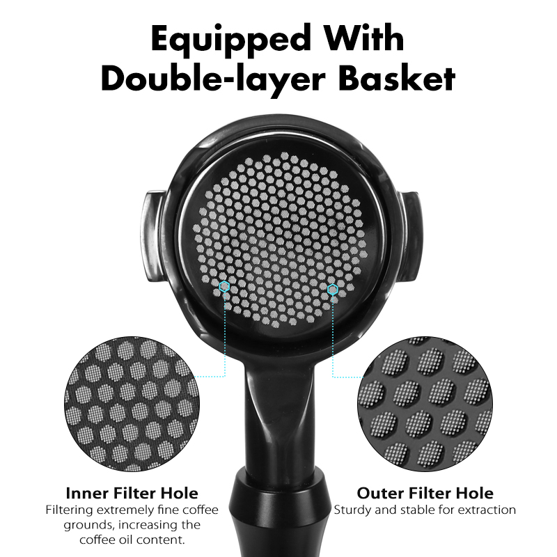 AliKisscafe 58mm Bezdenny Port – Naked Portafilter Bottomless recenzja i cena