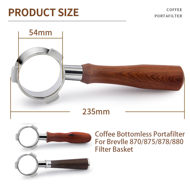 Breville ze stali nierdzewnej  – Naked Portafilter Bottomless recenzja i cena